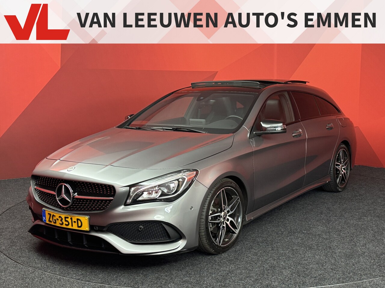 Mercedes-Benz CLA-klasse Shooting Brake - 180 Business Solution AMG Night Upgrade | Panorama | Automaat | Stoelverwarming - AutoWereld.nl