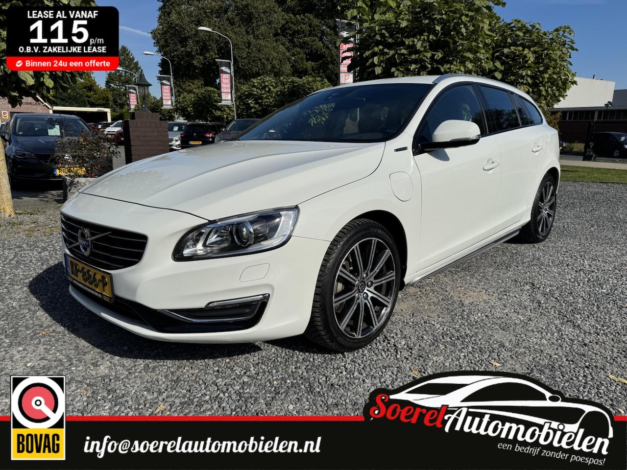 Volvo V60 - 2.4 D5 Twin Engine Special Edition 2.4 D5 Twin Engine Special Edition - AutoWereld.nl