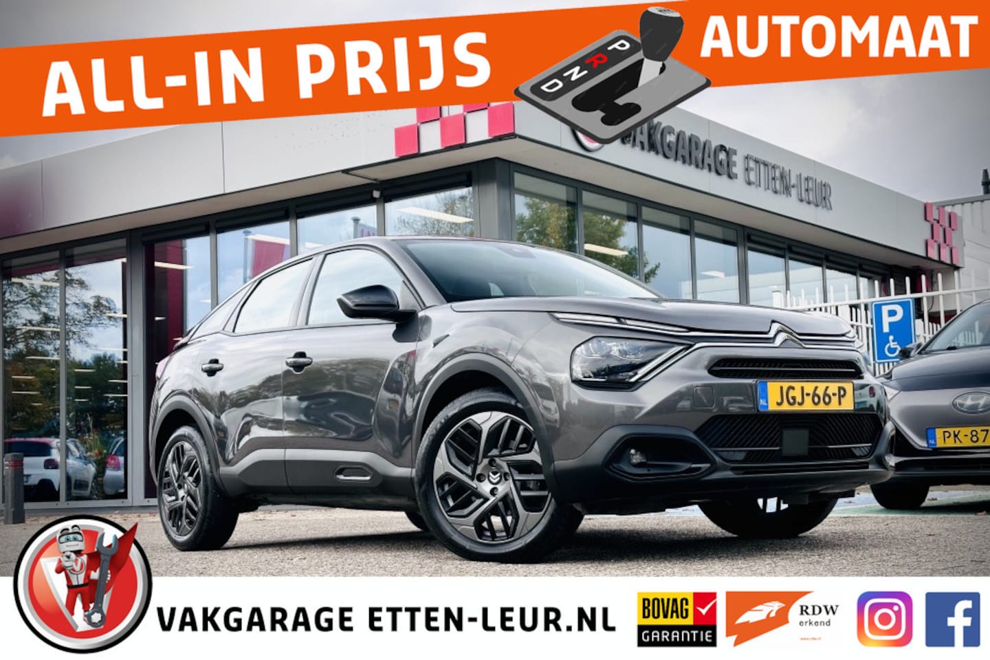 Citroën C4 - 1.2 130PK Feel | CAMERA | LED | CLIMA | APPLE + ANDROID - AutoWereld.nl
