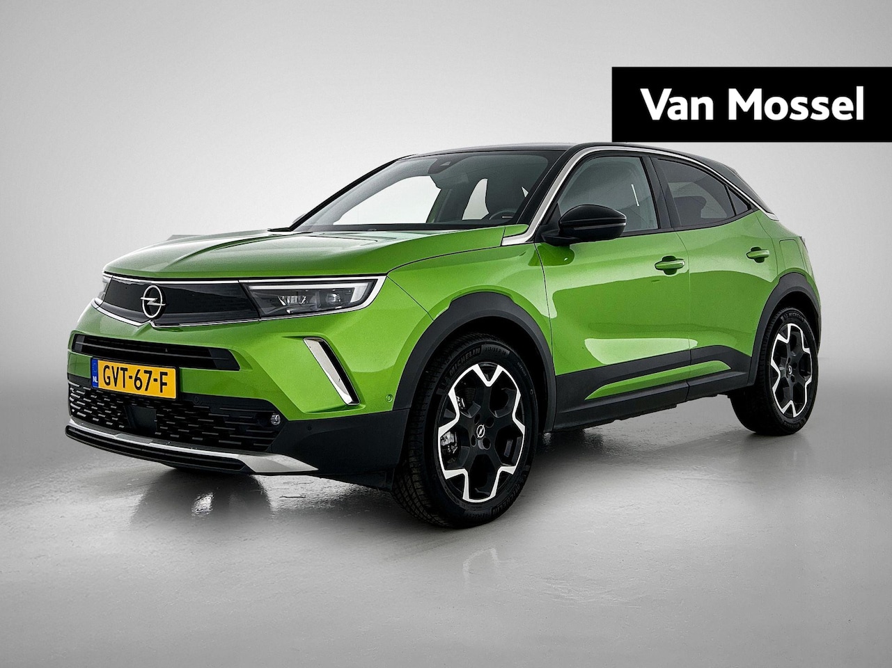 Opel Mokka-e - Ultimate 50-kWh 11kw bl. | Adaptieve cruise control | Stoel+stuur verwarming | Navi | - AutoWereld.nl
