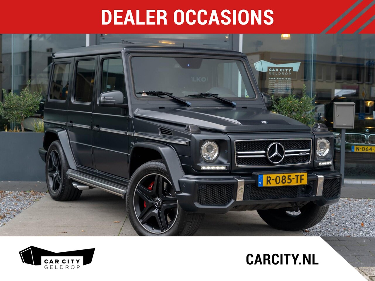 Mercedes-Benz G-klasse - G63 AMG / Designo / H&K / Adaptive cruise / Stoelventilatie / Alcantara hemel - AutoWereld.nl