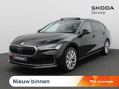 Skoda Superb Combi - 1.5 TSI MHEV First Edition 150PK DSG Matrix-Led, Pano-Schuifdak, Side Assist, Stoelverwarm