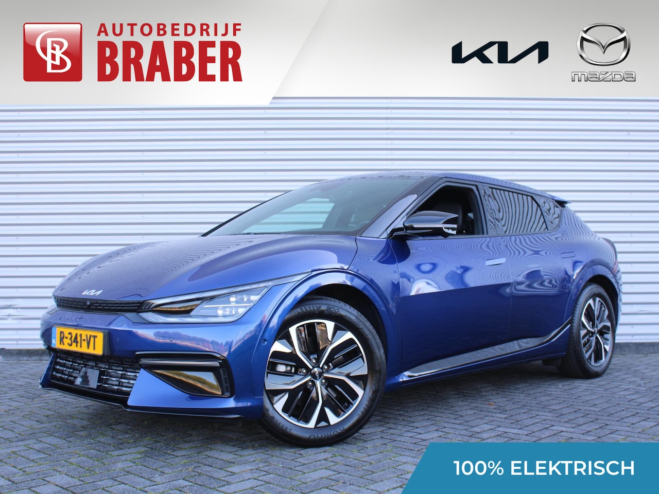 Kia EV6 - GT-Line 77.4 kWh | Trekhaak | Stuur-/stoelverwarming + ventilatie | Camera rondom | Pano | - AutoWereld.nl