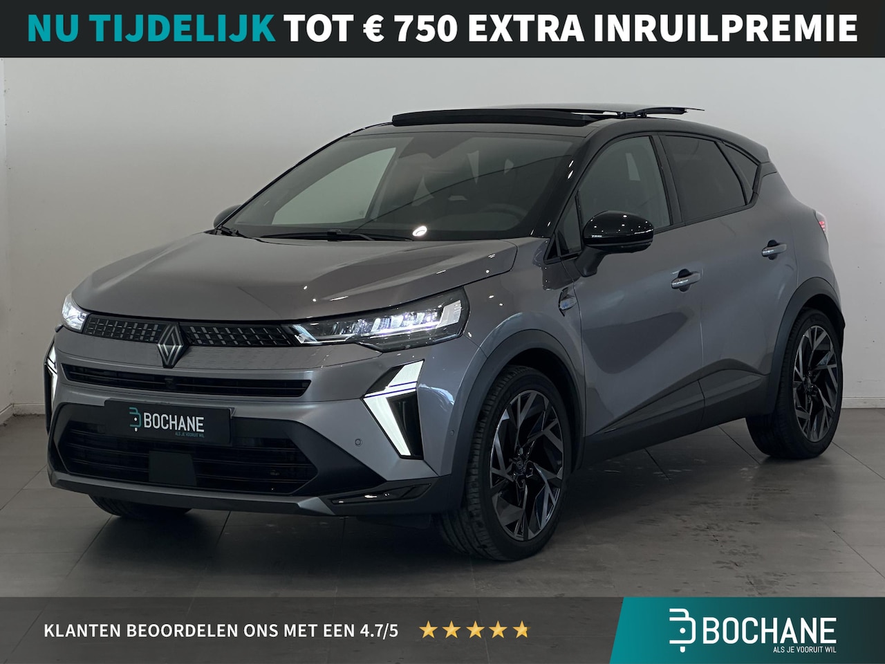 Renault Captur - 1.6 E-Tech Full Hybrid 145 Esprit Alpine | Panoramdak | Harman/Kardon | 360° camera | Stoe - AutoWereld.nl