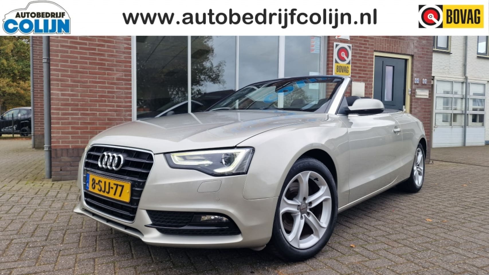 Audi A5 Cabriolet - 1.8 TFSI Pro Line 1.8 TFSI Pro Line, Stoelkoeling, Trekhaak, NL Auto - AutoWereld.nl