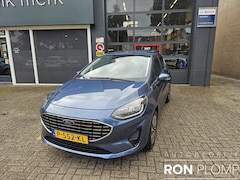 Ford Fiesta - 1.0 EcoBoost Hybrid Titanium / Airco clima/ Cruise / Navigatie/ Apple carplay/ PDC/ LED/ L