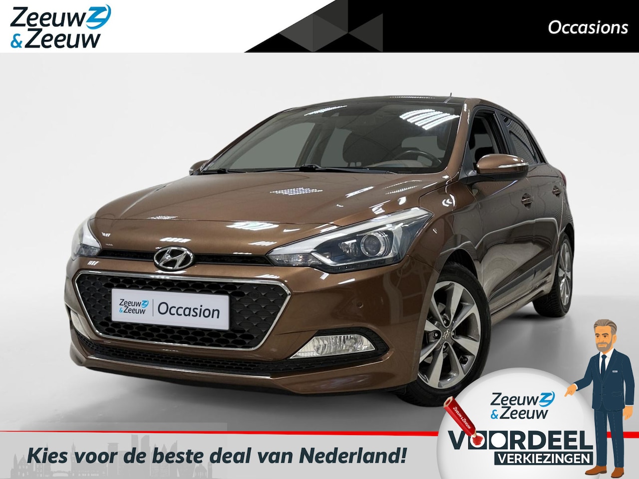 Hyundai i20 - 1.2 HP i-Motion Premium - AutoWereld.nl