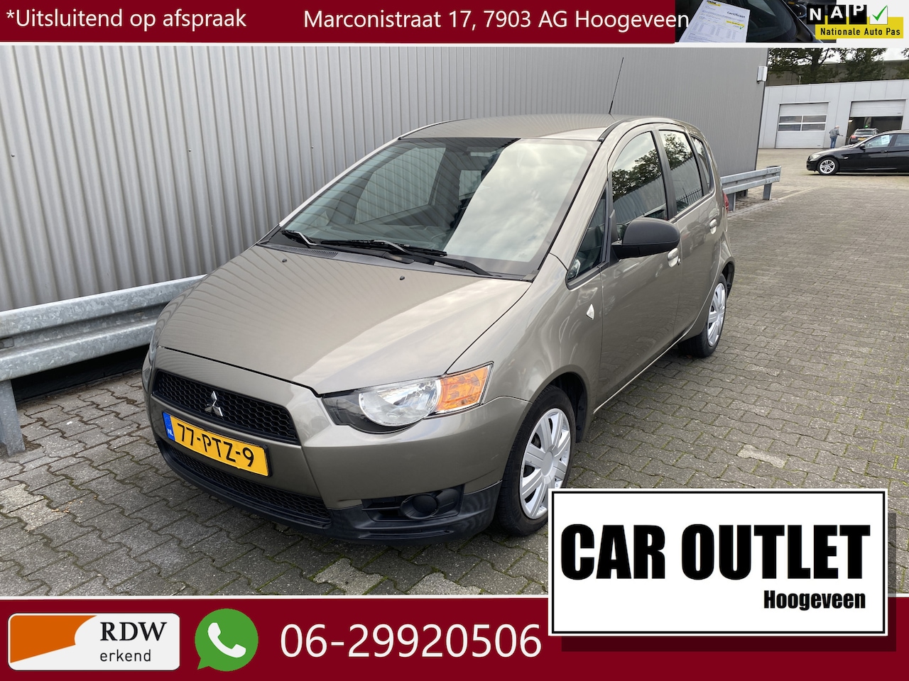 Mitsubishi Colt - 1.1 Edition One 1.1 Edition One 5Drs, A/C, Afn.Trekh & Nieuwe APK – Inruil Mogelijk – - AutoWereld.nl