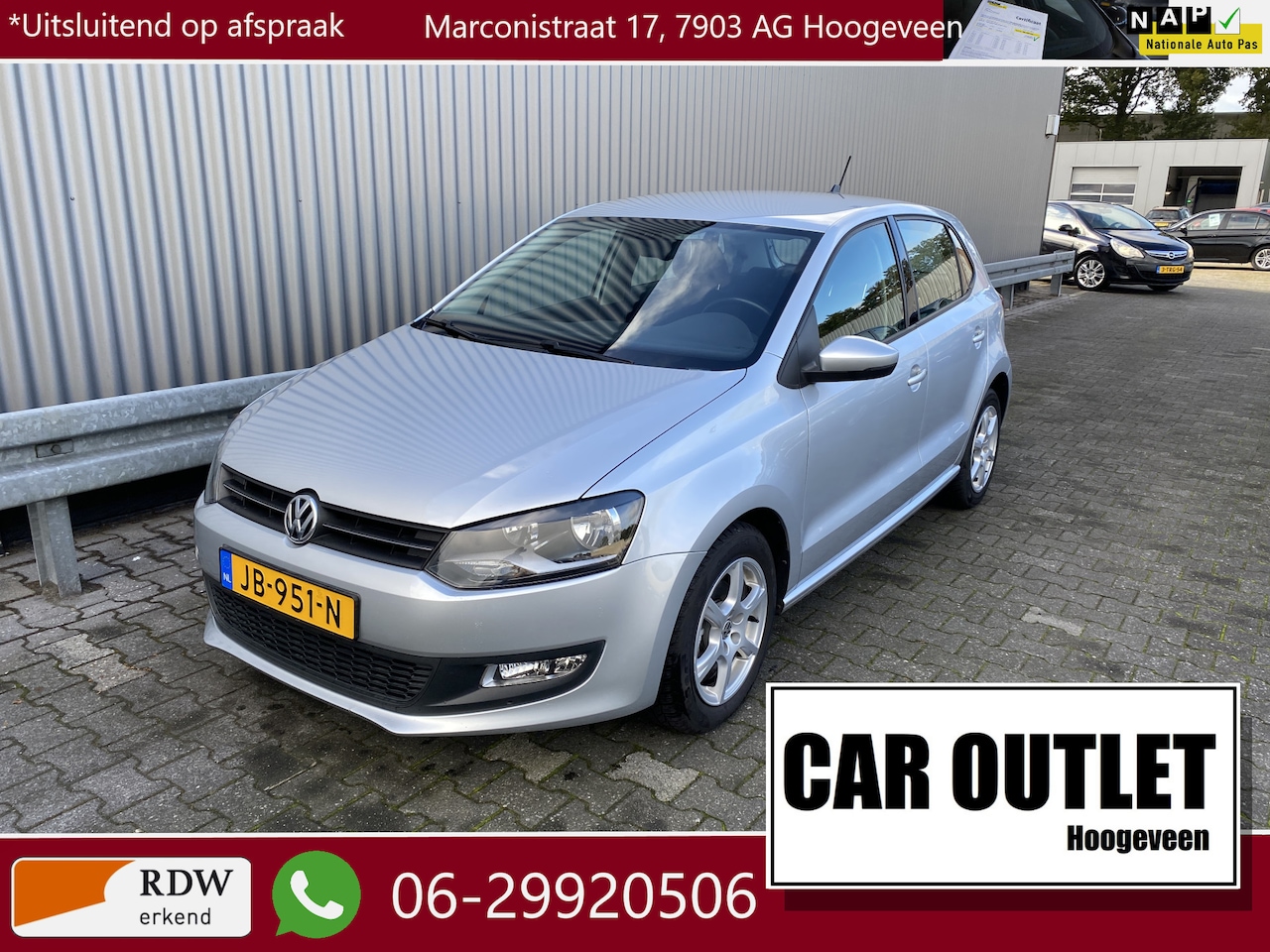 Volkswagen Polo - 1.2-12V BlueMotion Comfortline 1.2-12V BlueMotion Comfortline 5-Drs, A/C, Stoelvw, CC, PDC, LM, Trekh, nw. APK – Inruil M - AutoWereld.nl