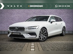 Volvo V60 - 2.0 T8 Twin Engine AWD R-Design | Trekhaak | Stoel- en stuurwielverwarming | Lederen bekle