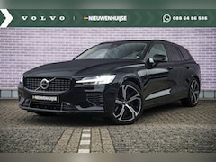 Volvo V60 - 2.0 T6 Plug-in hybrid AWD Plus Dark | Trekhaak | Adapt. Cruise | Leder | Getint glas | 19"