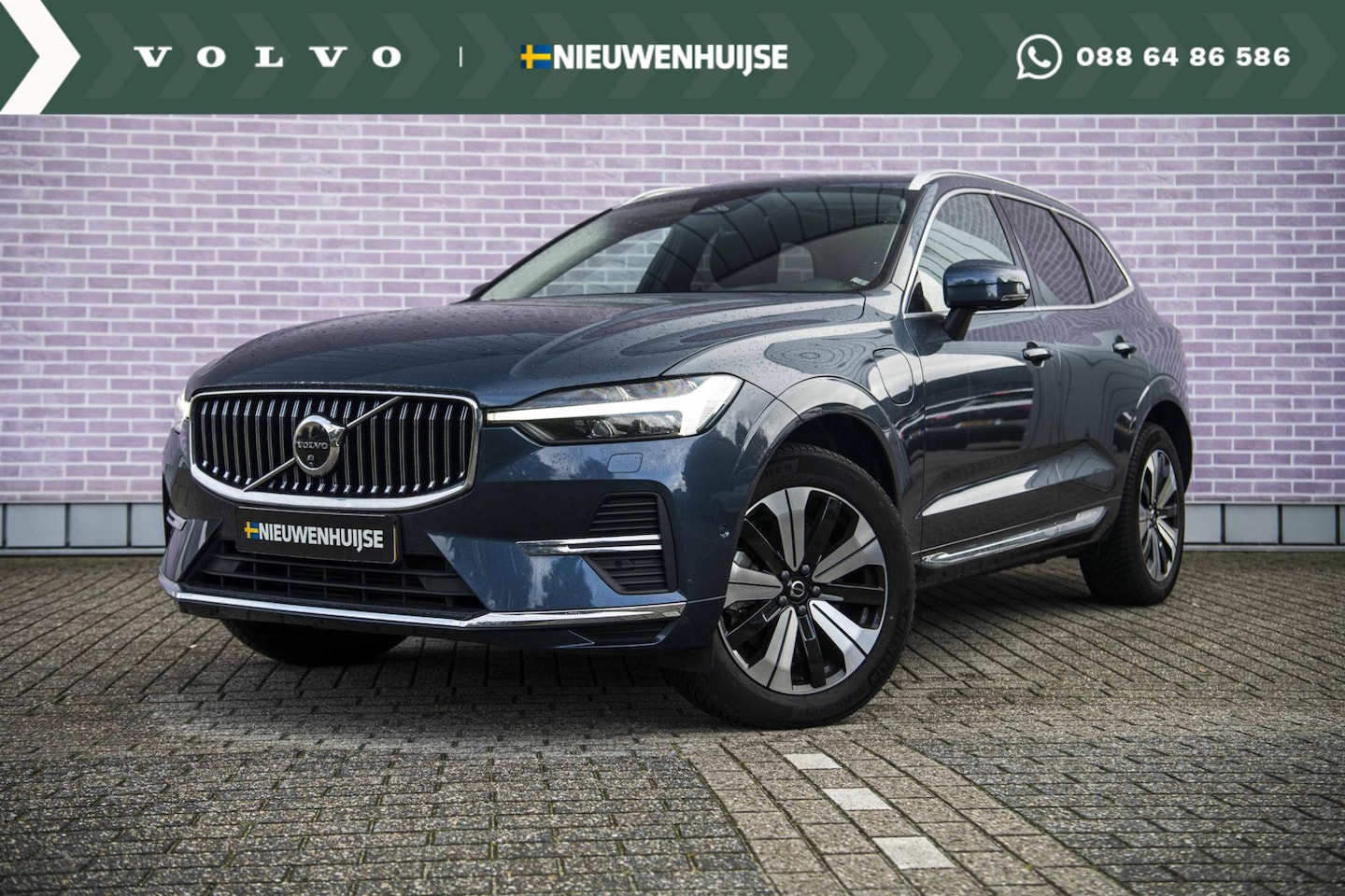 Volvo XC60 - 2.0 T6 Plug-in hybrid AWD Plus Bright | Long Range | Adaptive cruise control | Panoramadak - AutoWereld.nl