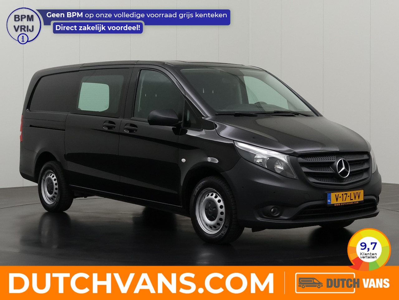 Mercedes-Benz Vito - 114CDI Lang | Navigatie | Trekhaak | Airco | Cruise | Betimmering - AutoWereld.nl