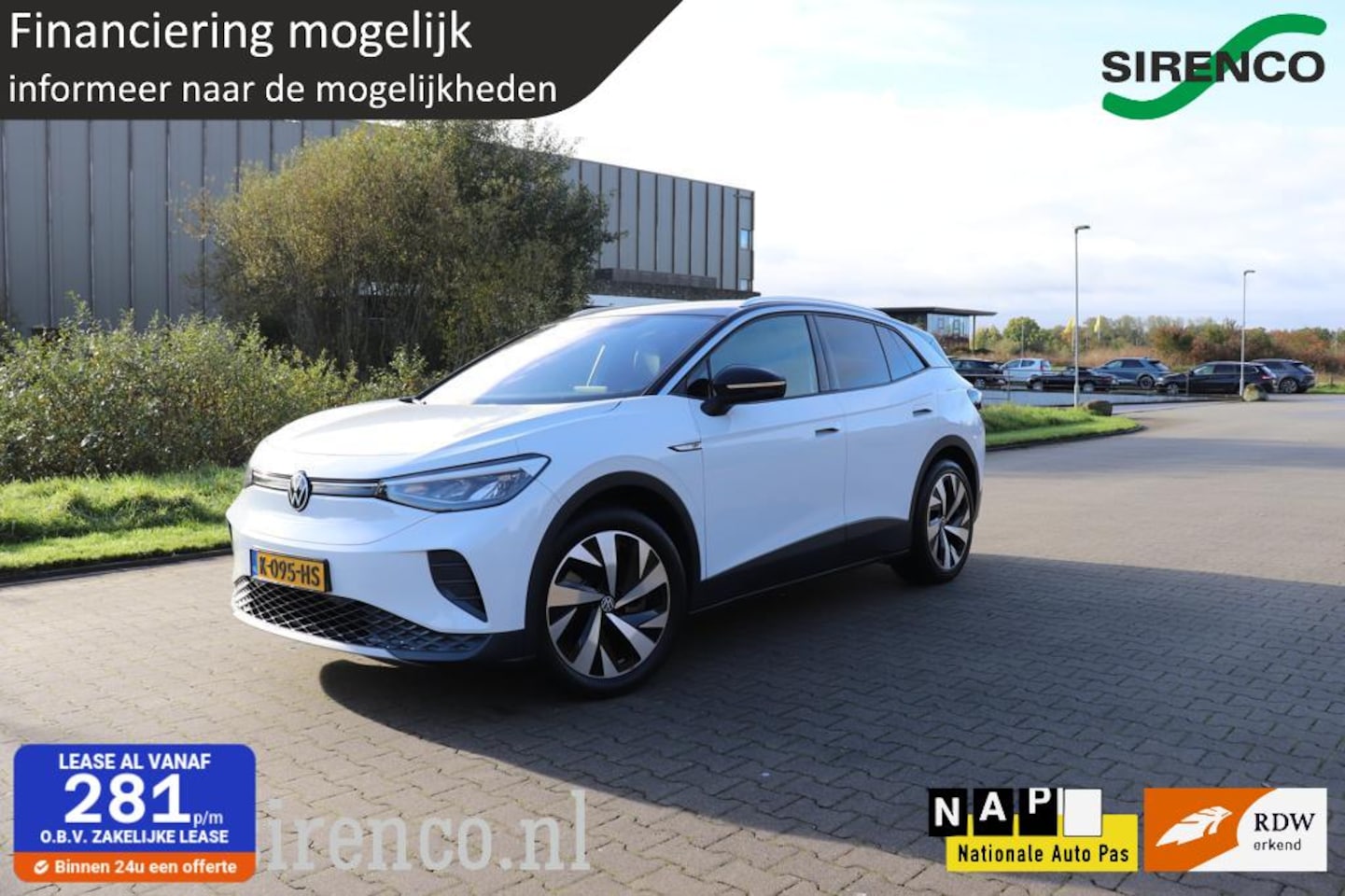 Volkswagen ID.4 - First 77 kWh deels leder trekhaak adaptive cruise met lane asist carplay en android auto s - AutoWereld.nl