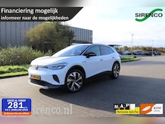 Volkswagen ID.4 - First 77 kWh deels leder trekhaak adaptive cruise met lane asist carplay en android auto s