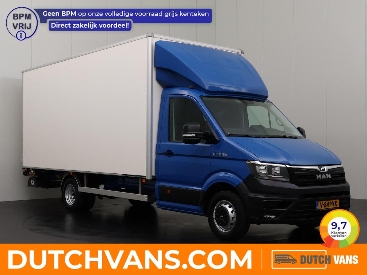 MAN TGE - 2.0TDI 177PK DSG Automaat Extra Lange bakwagen | Laadklep | Laadlengte 5.15 Meter | Naviga - AutoWereld.nl