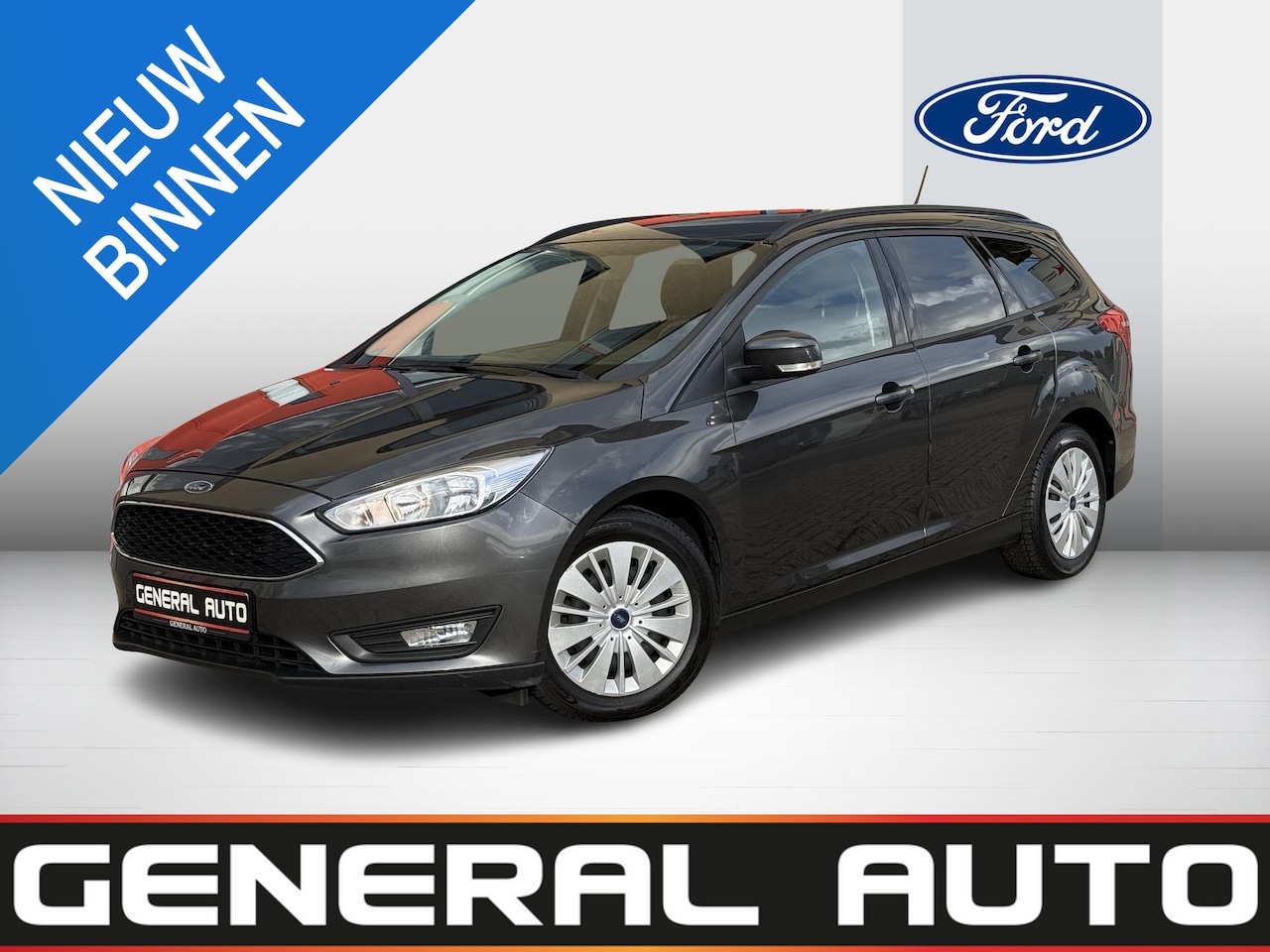 Ford Focus Wagon - 1.0 Titanium 1.0 Titanium, Navi, Trekhaak, NEW DistributieRiem - AutoWereld.nl