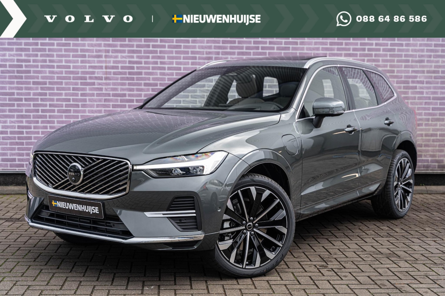 Volvo XC60 - T6 Plug-in hybrid AWD Plus Bright | Longe Range | Google | Schuif-/Kanteldak | Head-Up Dis - AutoWereld.nl