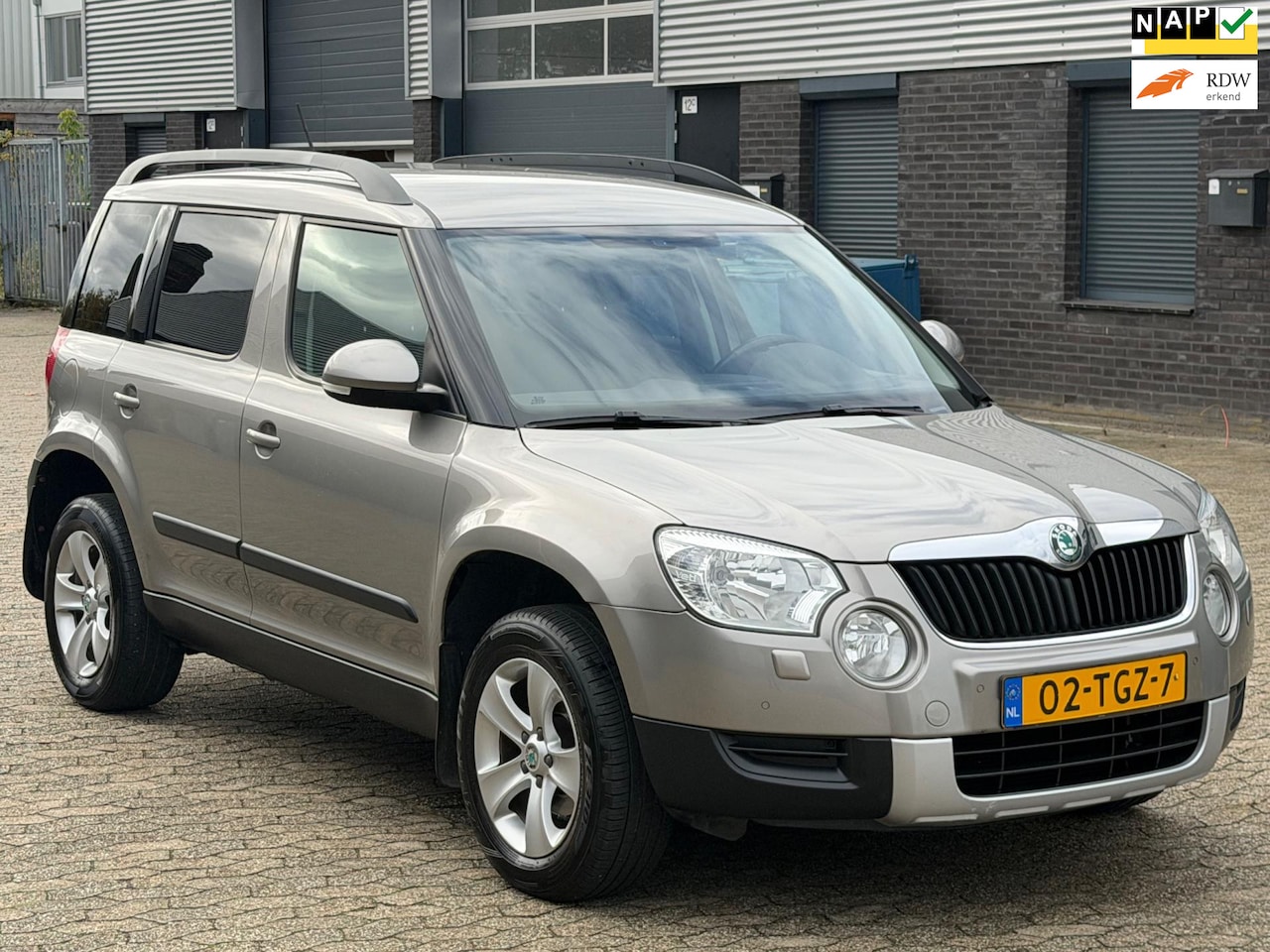 Skoda Yeti - 1.2 TSI Ambition CLIMA CRUISE NAVI PDC TREKHAAK NAP APK - AutoWereld.nl