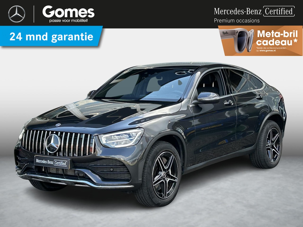 Mercedes-Benz GLC-klasse Coupé - 300e 4MATIC AMG | Trekhaak | Stoelventilatie - AutoWereld.nl