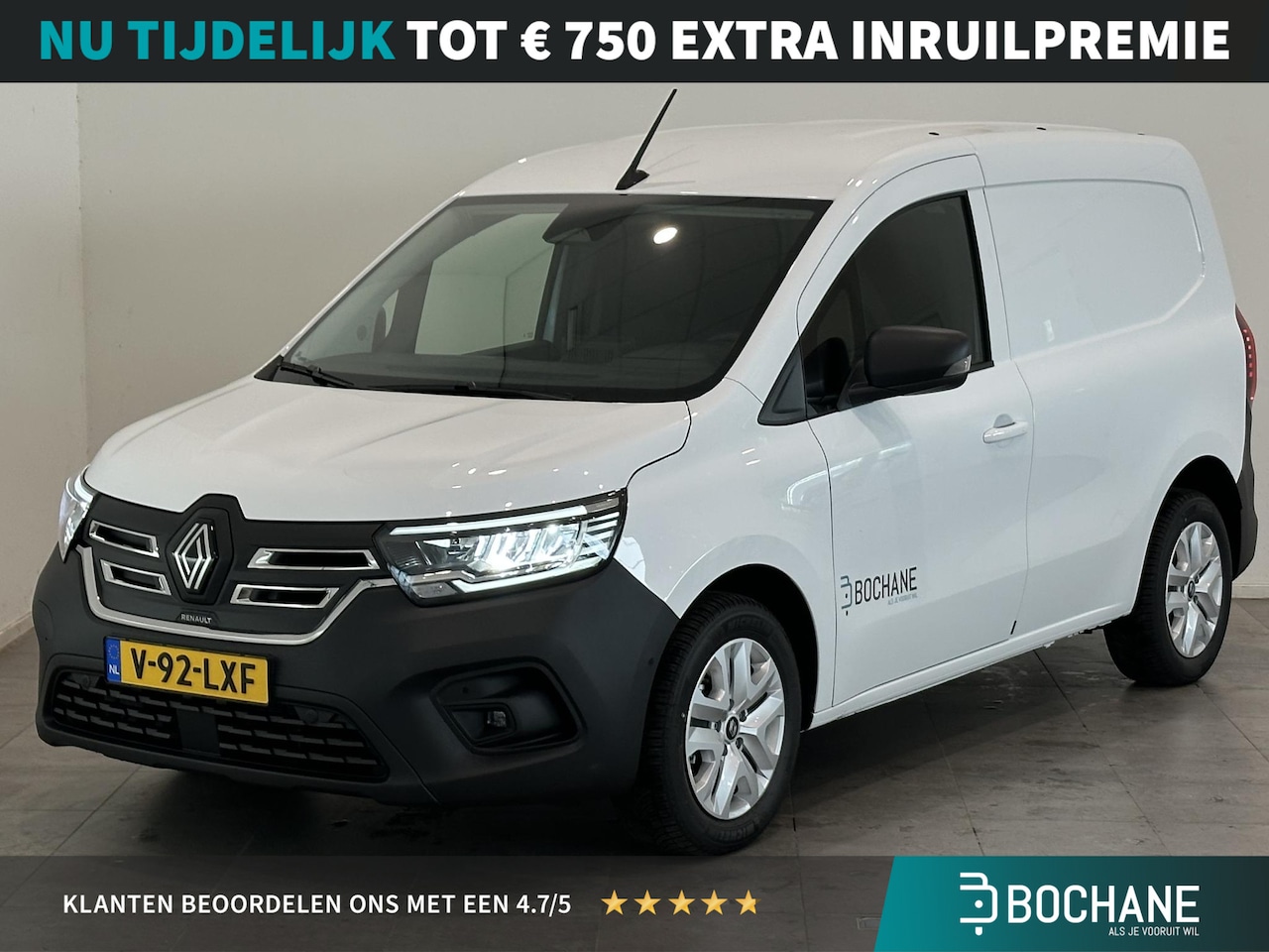 Renault Kangoo E-Tech - L1 Advance 44 kWh | Trekhaak | Navigatie | All season banden | Bedrijfswageninrichting | P - AutoWereld.nl