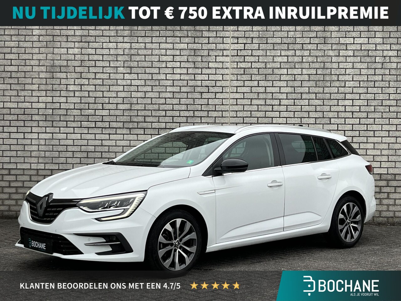 Renault Mégane Estate - 1.3 TCe EDC 140 Automaat Techno | Stoel + stuurverwarming | Achteruitrijcamera | Apple Car - AutoWereld.nl