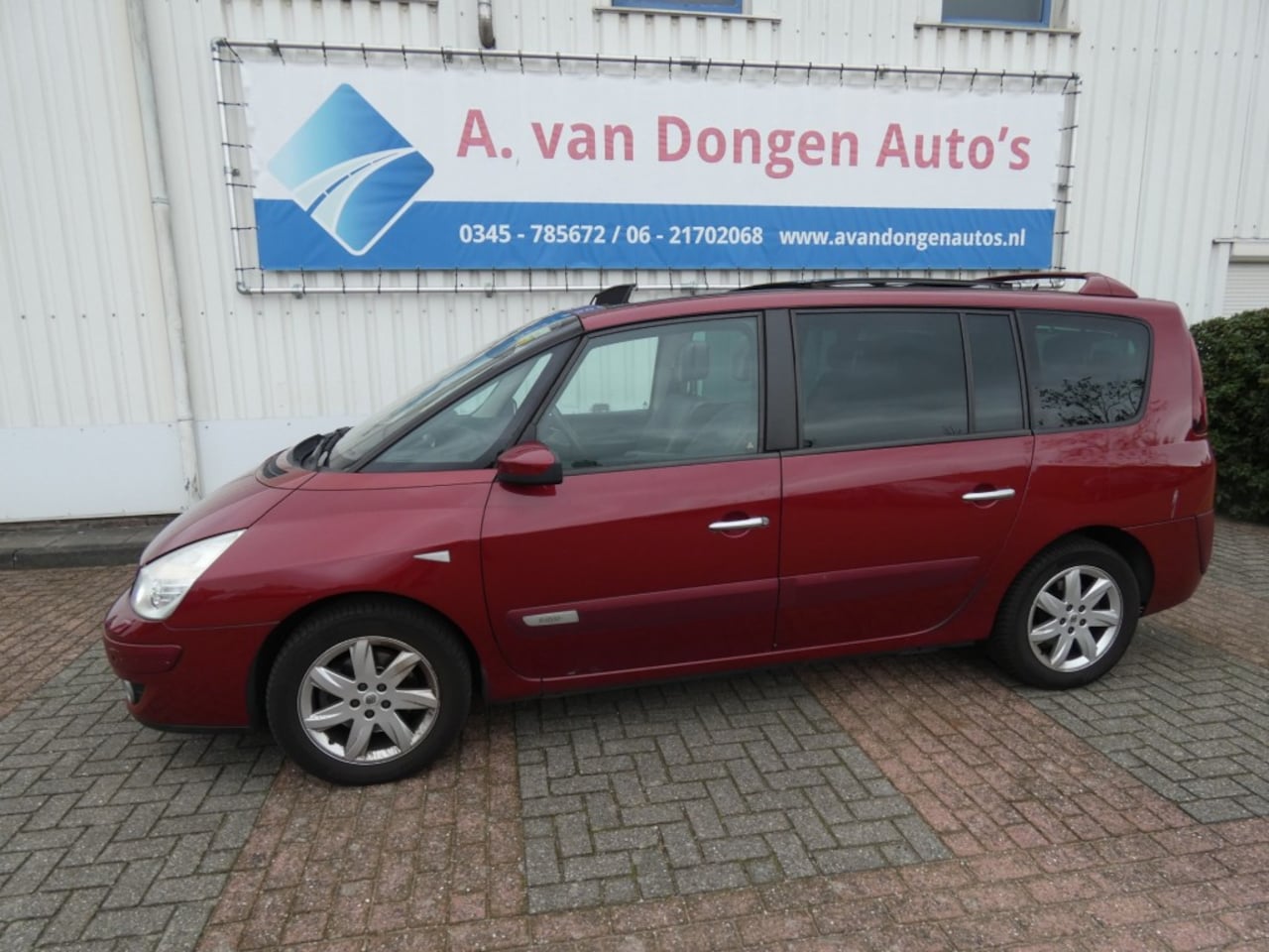 Renault Grand Espace - 2.0T INITIALE Automaat,Clima,Cruise,Leer,Pano - AutoWereld.nl