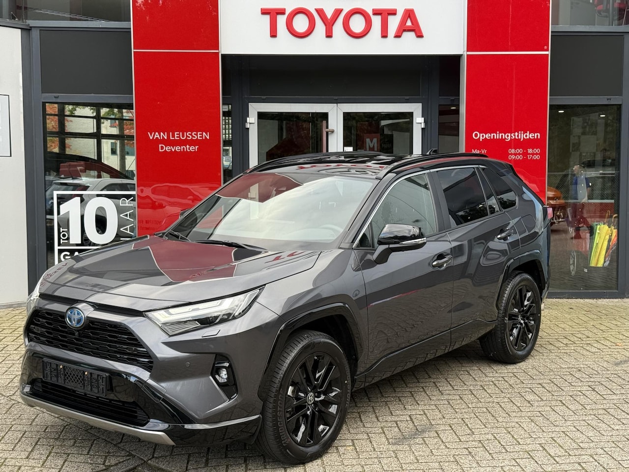 Toyota RAV4 - 2.5 Hybrid Bi-Tone APPLE/AMDROID CARPLAY 360CAM PRK SNSR V+A BSM STOEL/STUUR VERWARMING JB - AutoWereld.nl