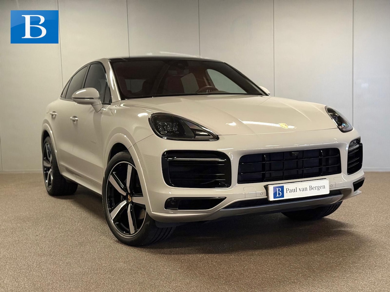 Porsche Cayenne Coupé - 3.0e Hybrid KRIJT-SPORT DESIGN-CLUBLEER-PANO-STOELEN 18 VOUDIG-SURROUND-COMPLEET - AutoWereld.nl