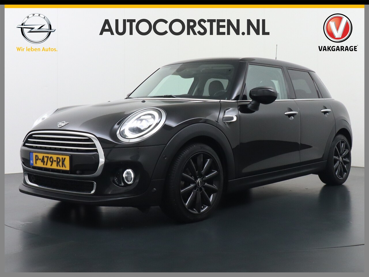 MINI Cooper - Mini 1.5T 136PK Chili Navi Park-Assist Pdc-a+v WiFi-vb. Connected-Navi 1/2 Leer -Sport sto - AutoWereld.nl