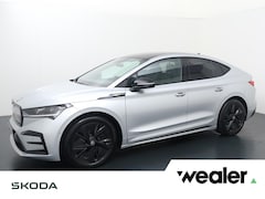 Skoda Enyaq Coupé iV - 80 RS | 300 PK | Soh 89% | Trekhaak | Panoramadak | Stoelverwarming