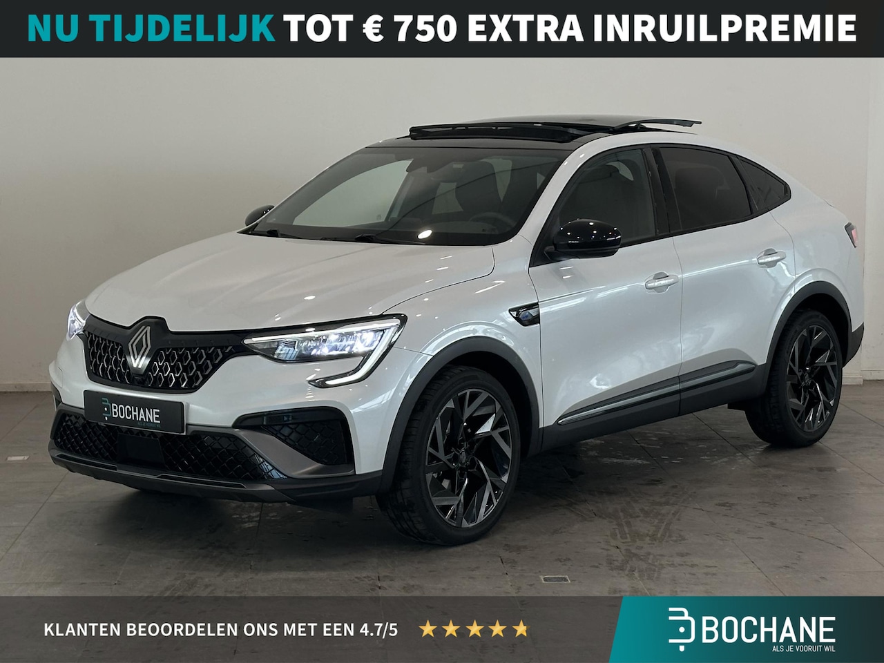 Renault Arkana - 1.6 E-Tech Full Hybrid 145 Esprit Alpine | Elektrisch bedienbaar glazen schuif- en kanteld - AutoWereld.nl