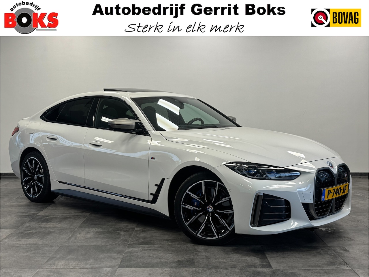 BMW i4 - M50 High Executive 84 kWh ACC 360 Camera schuifkanteldak H&K 544PK NL Auto - AutoWereld.nl
