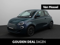 Fiat 500e - 3+1 La Prima 42 kWh | Leder | Navi | Stoel Verw. | Cam | Led | DAB | Apple Carplay | Direc