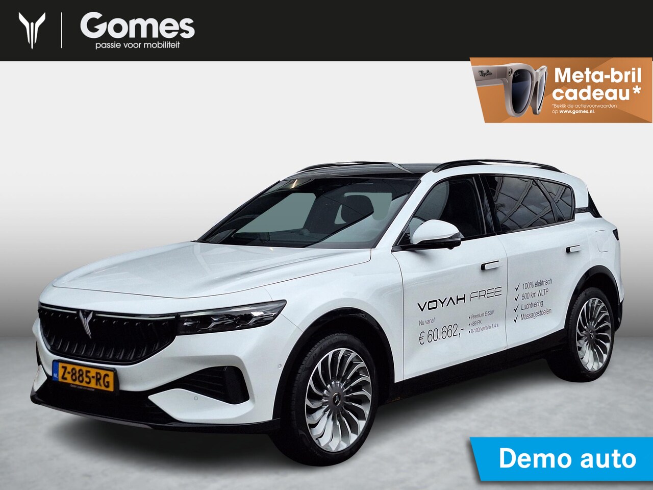 Voyah Free - 4WD 106 kWh | Black Line | Panoramadak | Trekhaak | Luchtvering | 360° camera | Massage st - AutoWereld.nl