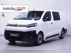 Citroën Jumpy - 2.0 HDI 120 pk Club XL Dubbel Cabine 6-Zits Airco ECC, Apple Carplay, Cruise Control, NAP,