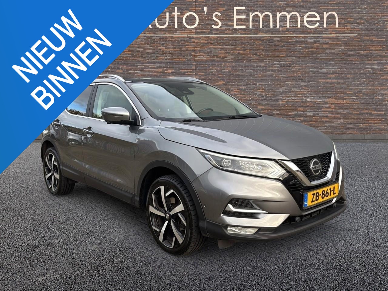 Nissan Qashqai - 1.2 LEDER LMV NAVIGATIE CRUISE - AutoWereld.nl