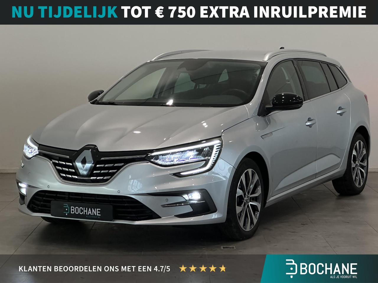 Renault Mégane Estate - 1.3 TCe 140 EDC Techno | Stoel- en stuurverwarming | Apple Carplay/Android Auto - AutoWereld.nl
