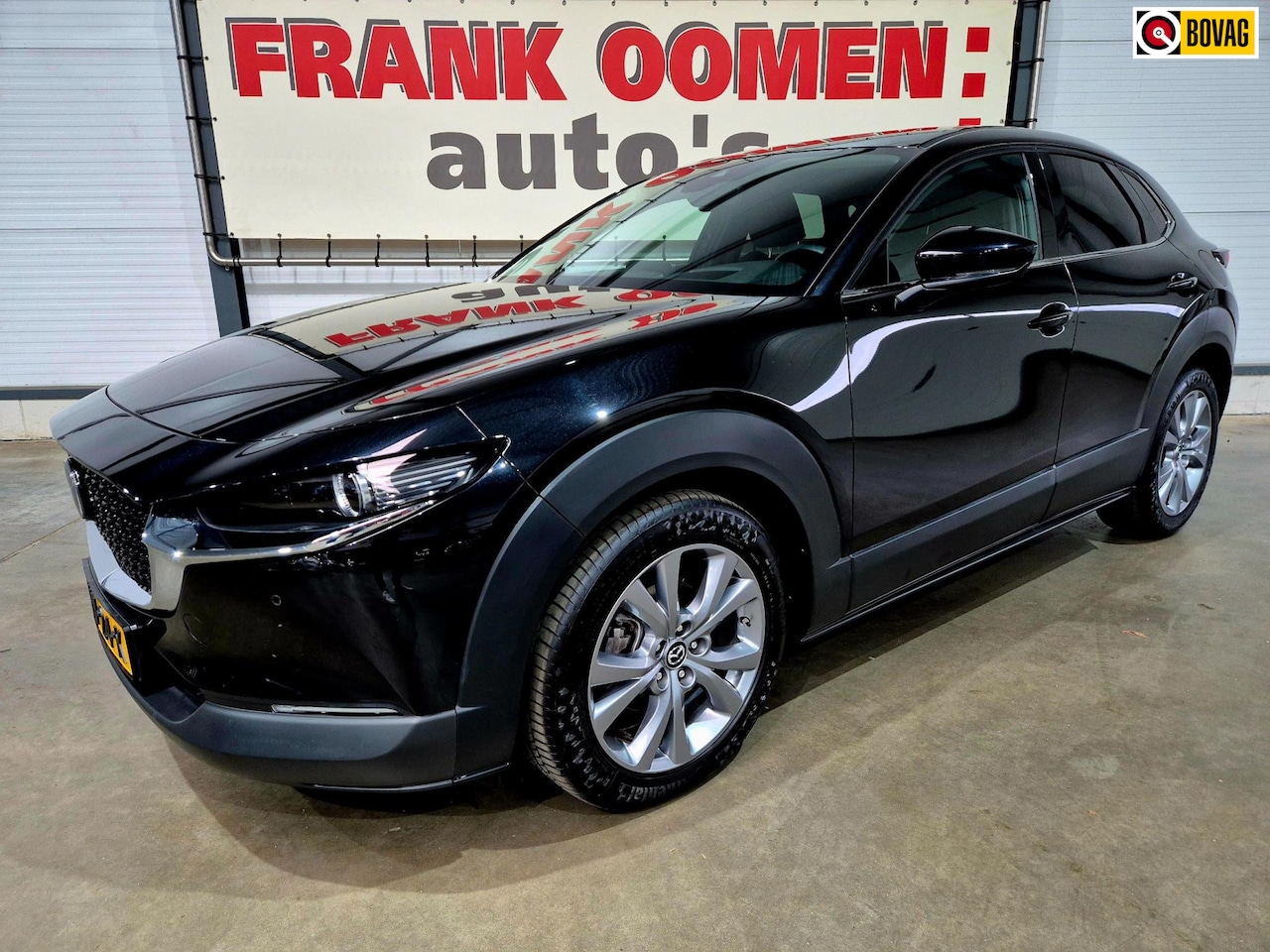 Mazda CX-30 - 2.0 e-SkyActiv-G 150PK M Hybrid Homura + LED|Keyless|Adaptive Cruise|DAB|Navi|Apple|Androi - AutoWereld.nl