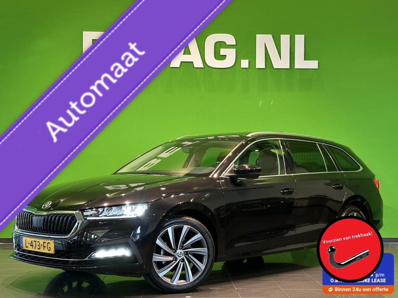 Skoda Octavia Combi - 1.0 e-TSI Business Edition Plus 1.0 e-TSI Business Edition Plus | Leder | - AutoWereld.nl