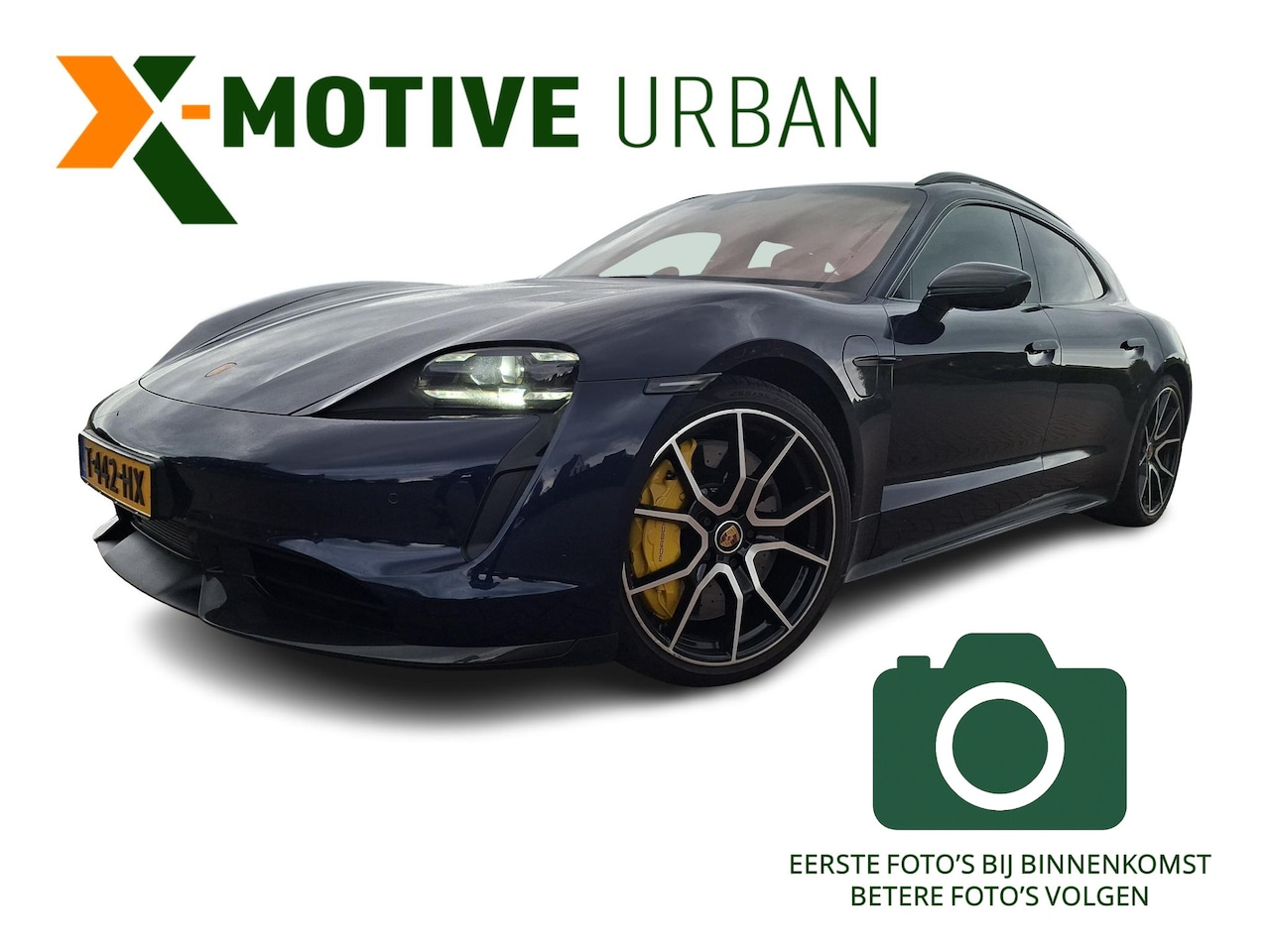 Porsche Taycan Sport Turismo - Turbo S 93 kWh 761pk | Burmester | Keramische remmen | Volleder | HUD | SportChrono | Pano - AutoWereld.nl
