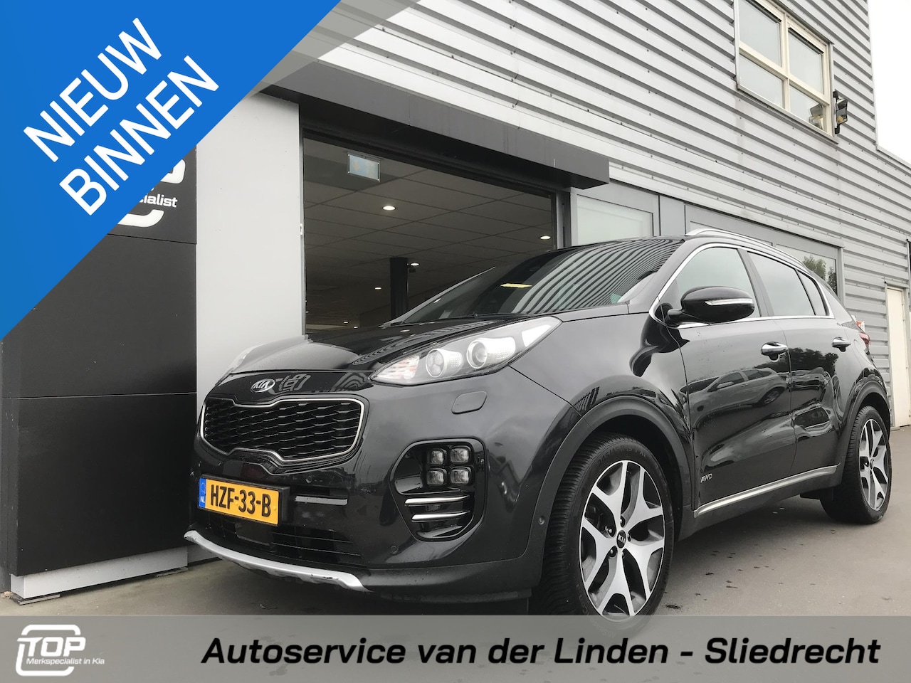 Kia Sportage - 1.6 4WD GT-Line PlusLine Automaat lage km 177PK - AutoWereld.nl