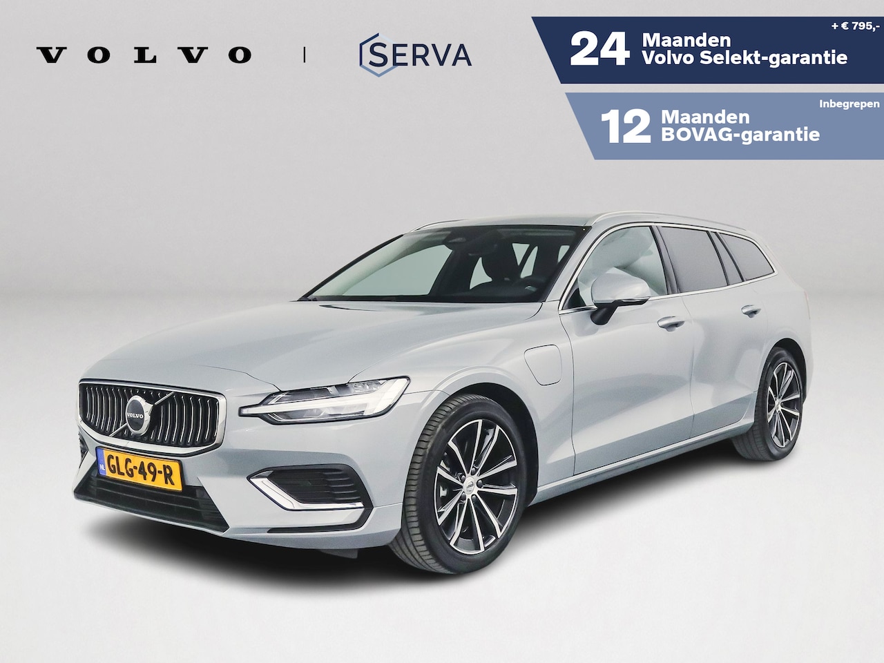 Volvo V60 - T6 Aut. Plug-in hybrid AWD Essential Bright | Parkeercamera - AutoWereld.nl