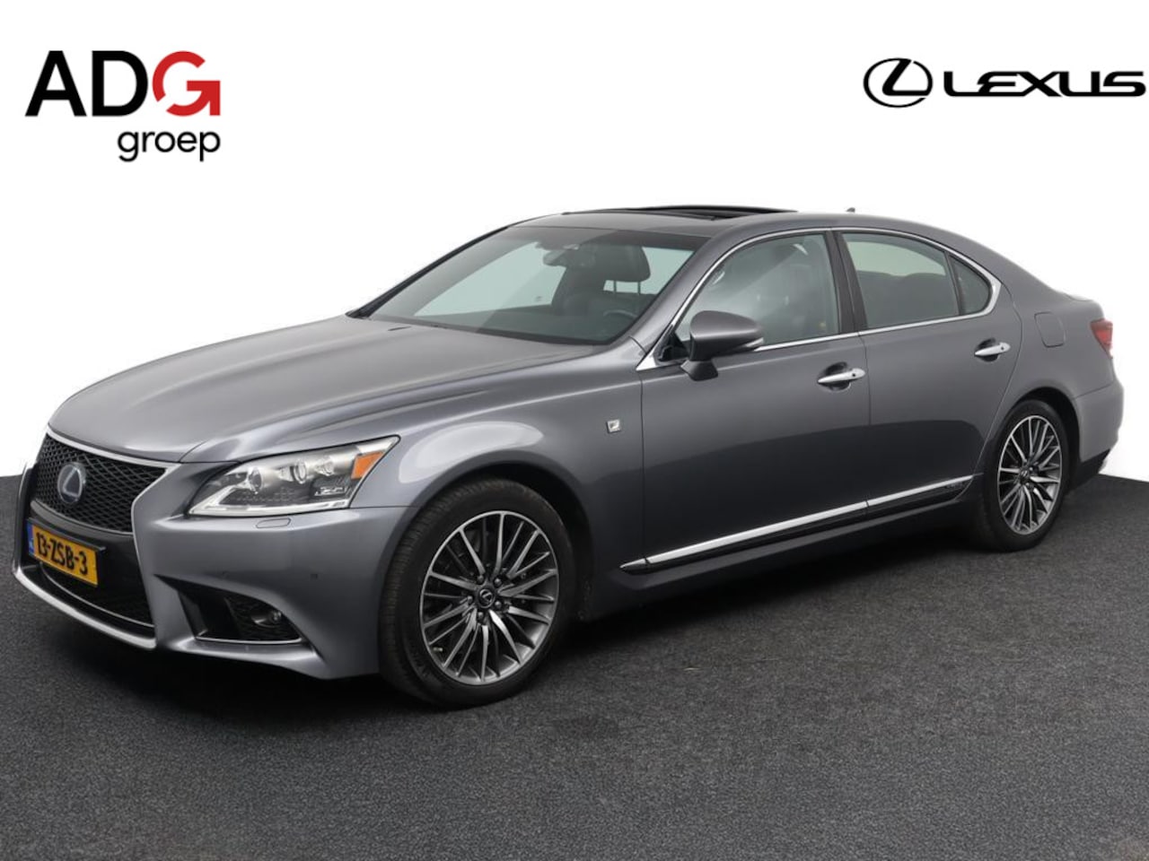 Lexus LS 600h - F Sport Line | Uniek! | Schuif-/kanteldak | Adaptive Cruise Control | Blind Spot Monitor | - AutoWereld.nl