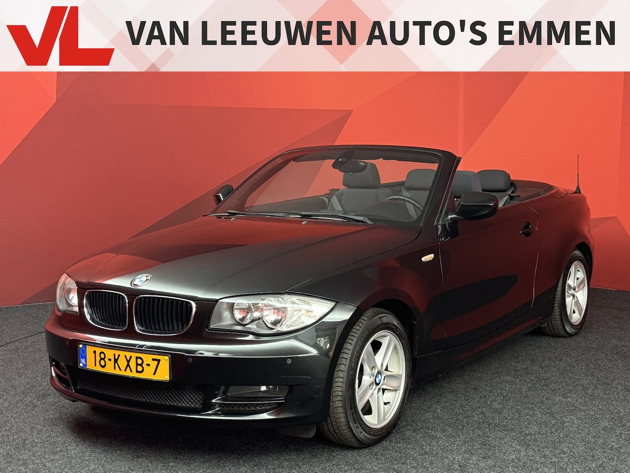 BMW 1-serie Cabrio - 118i Executive | Airco | Cruise | Nap! - AutoWereld.nl
