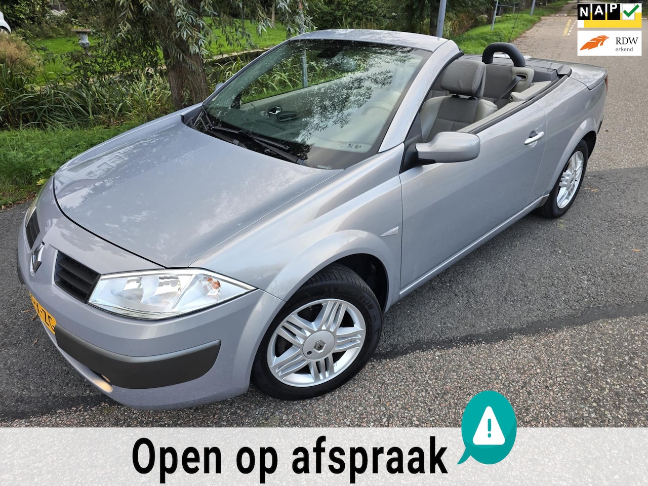 Renault Mégane coupé cabriolet - 2.0-16V Privilège Luxe/ 1e eig./ 52165 km NAP - AutoWereld.nl