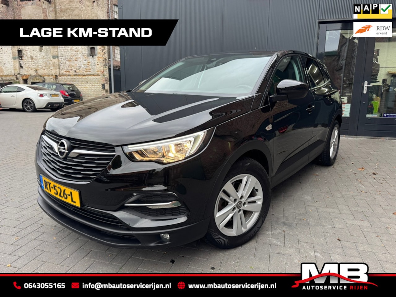 Opel Grandland X - 1.2 Turbo Online Edition 1.2 Turbo Online Edition - AutoWereld.nl