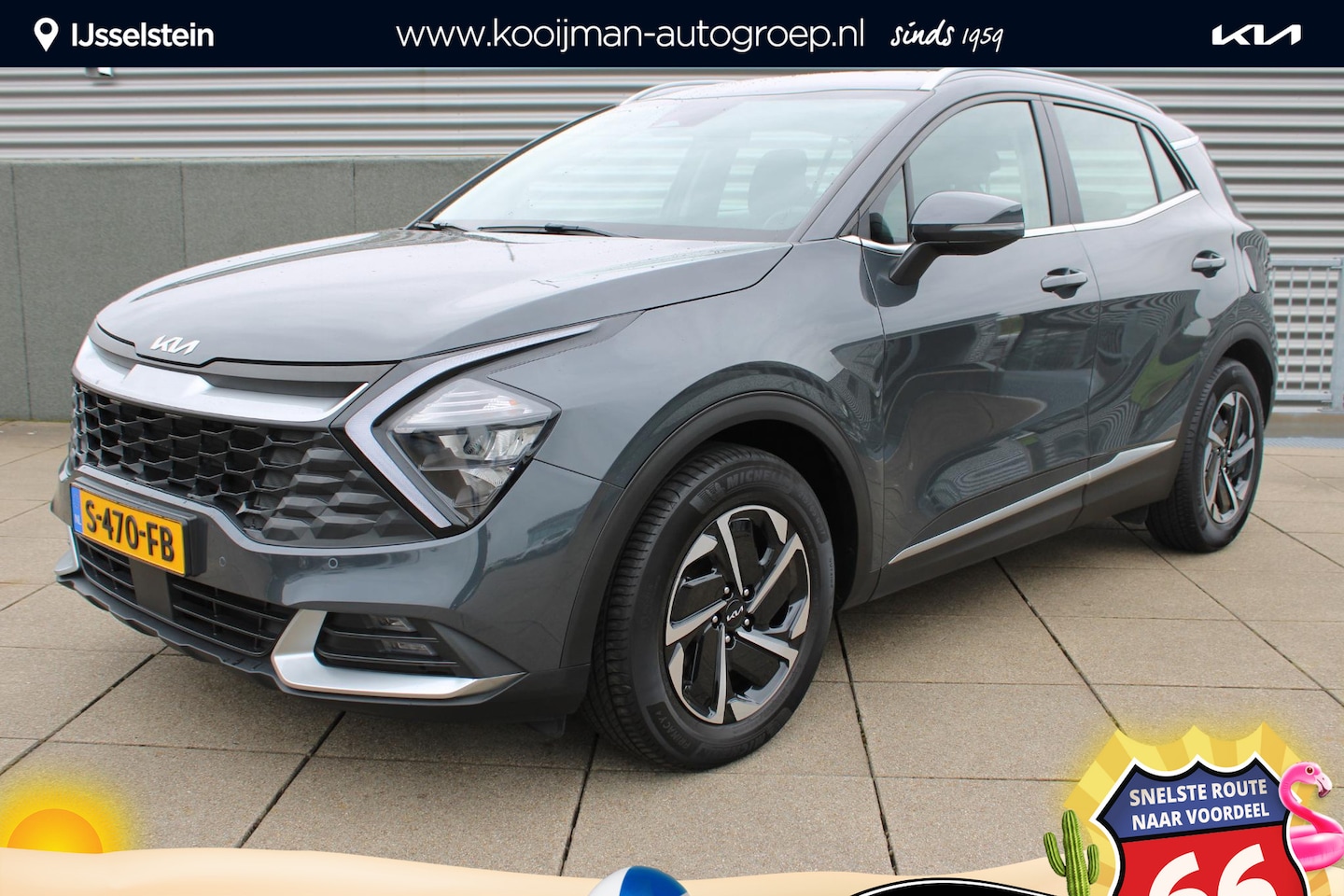 Kia Sportage - 1.6 T-GDi MHEV DynamicLine Navigatie / Camera - AutoWereld.nl