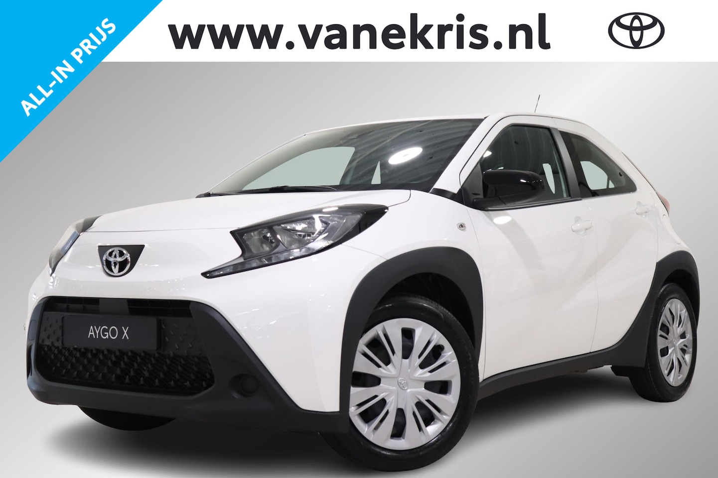 Toyota Aygo X - 1.0 VVT-i MT play 1.0 VVT-i MT Play, Apple Carplay/Android Auto, Parkeercamera, Cruise control, Airco! - AutoWereld.nl
