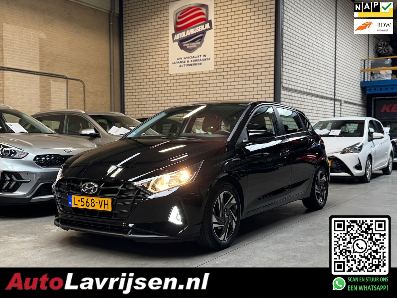 Hyundai i20 - 1.2 MPI COMFORT NL AUTO NAP 25 DKM 4 CYLINDER MOTOR APPLE CARPLAY/ANDROID CRUISE LM PDC LE - AutoWereld.nl